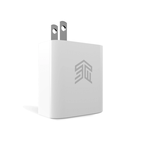 STM 65W DUAL PORT POWER ADAPTER 65W Dual Port USB-C and USB-A Power Adapter - Image 4