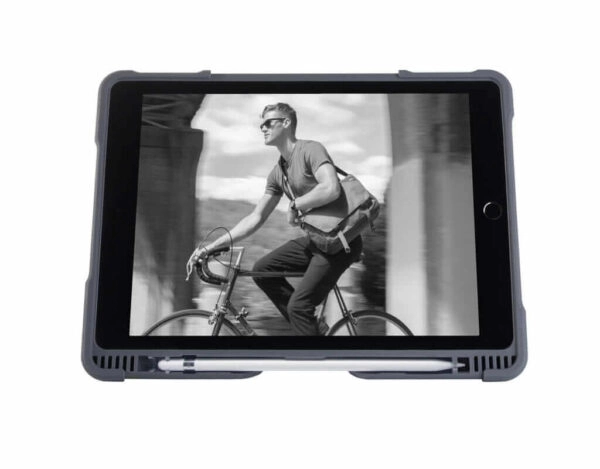 STM DUX PLUS iPad 6th Gen Case With Apple Pencil or Logitech Crayon Storage (Commercial) - Image 8